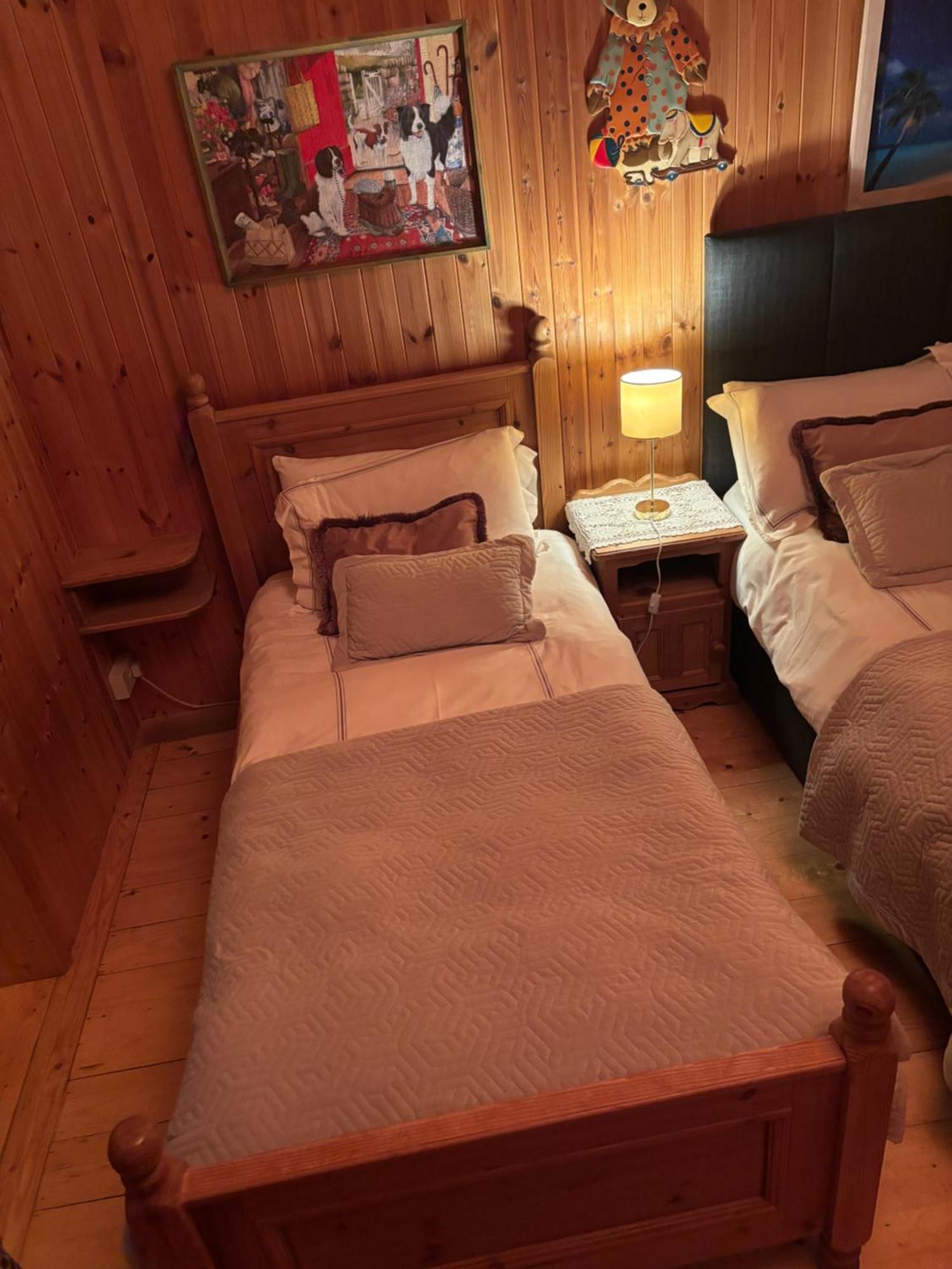 Cosy Countryside Log Cabin Kilkenny Exteriör bild