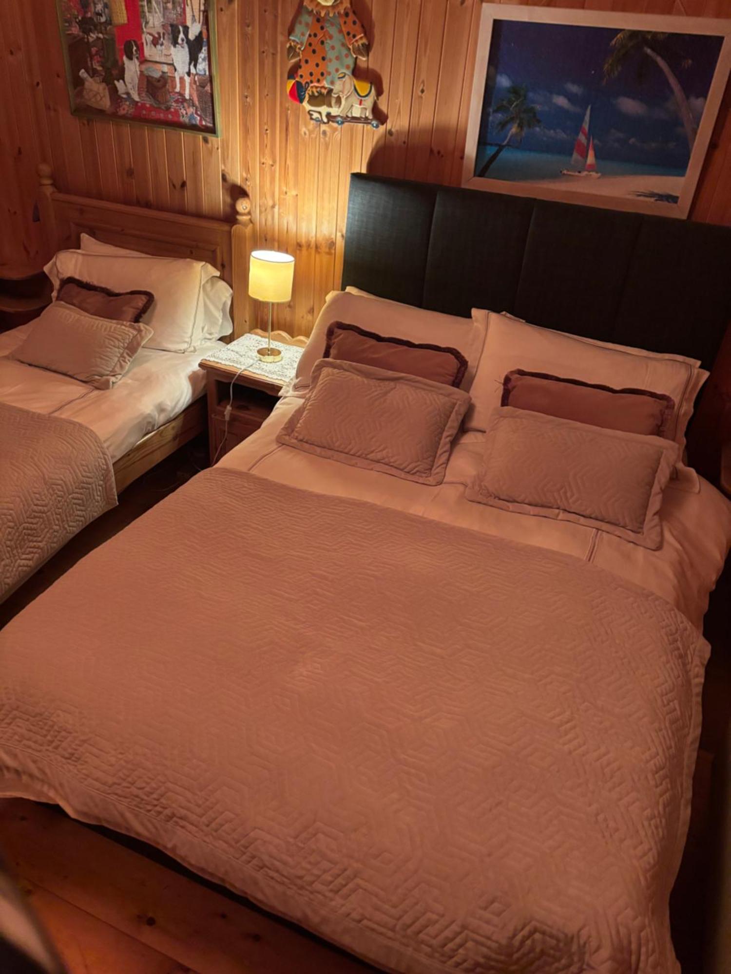 Cosy Countryside Log Cabin Kilkenny Exteriör bild